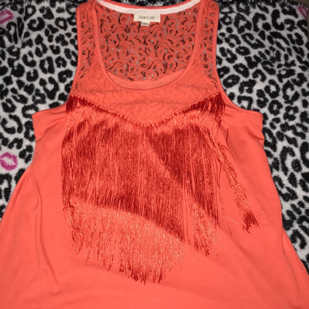 Coral Tank top